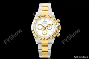 Rolex - Daytona 126503 40mm Gain Weight YG/SS Wht/Stk QF V6 SH4131