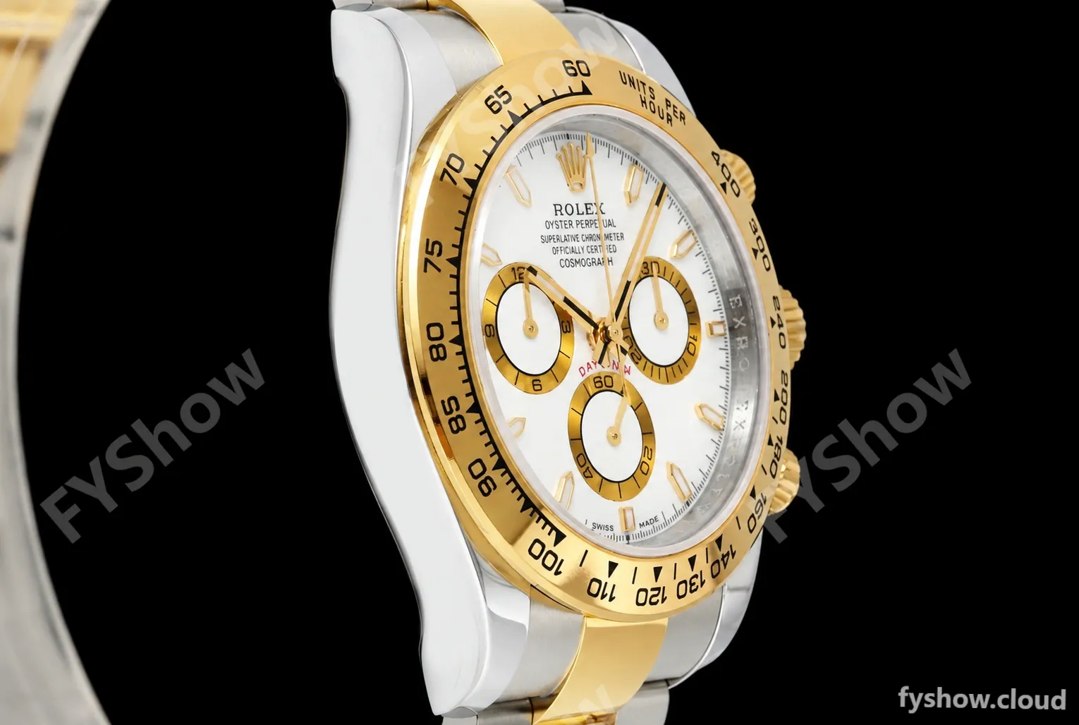 Rolex - Daytona 126503 40mm Gain Weight YG/SS Wht/Stk QF V6 SH4131 - Image 22