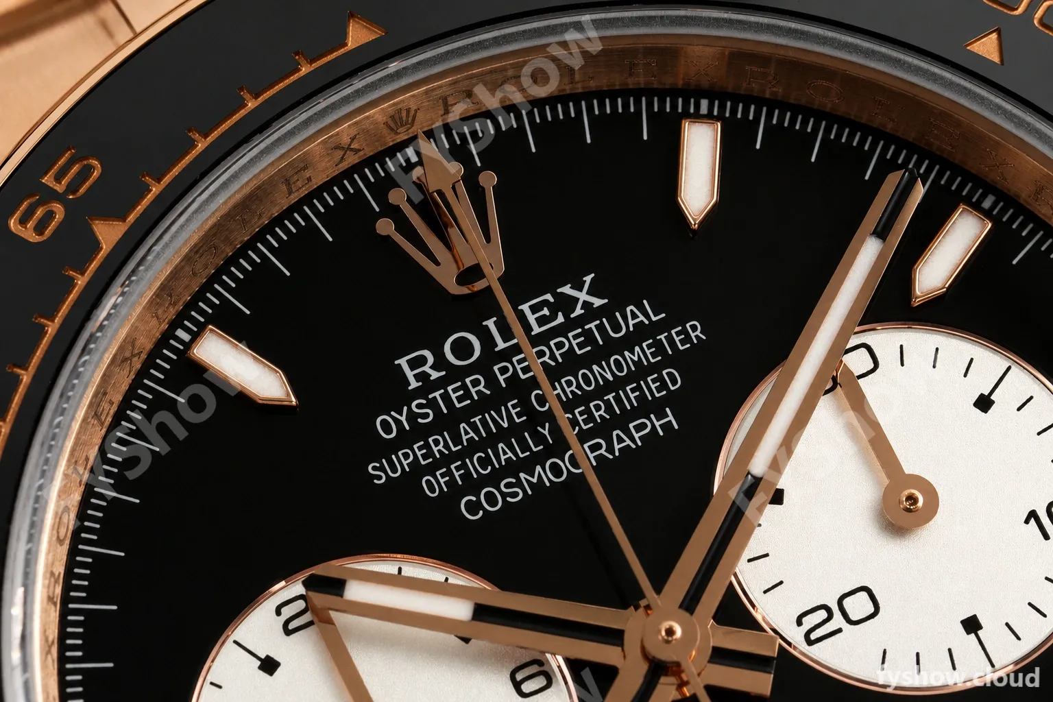 Rolex - Daytona 126525LN Le Mans 40mm 904L Gain Weight RG/RG Blk/Wht/Stk QF V9 SH4132 - Image 25