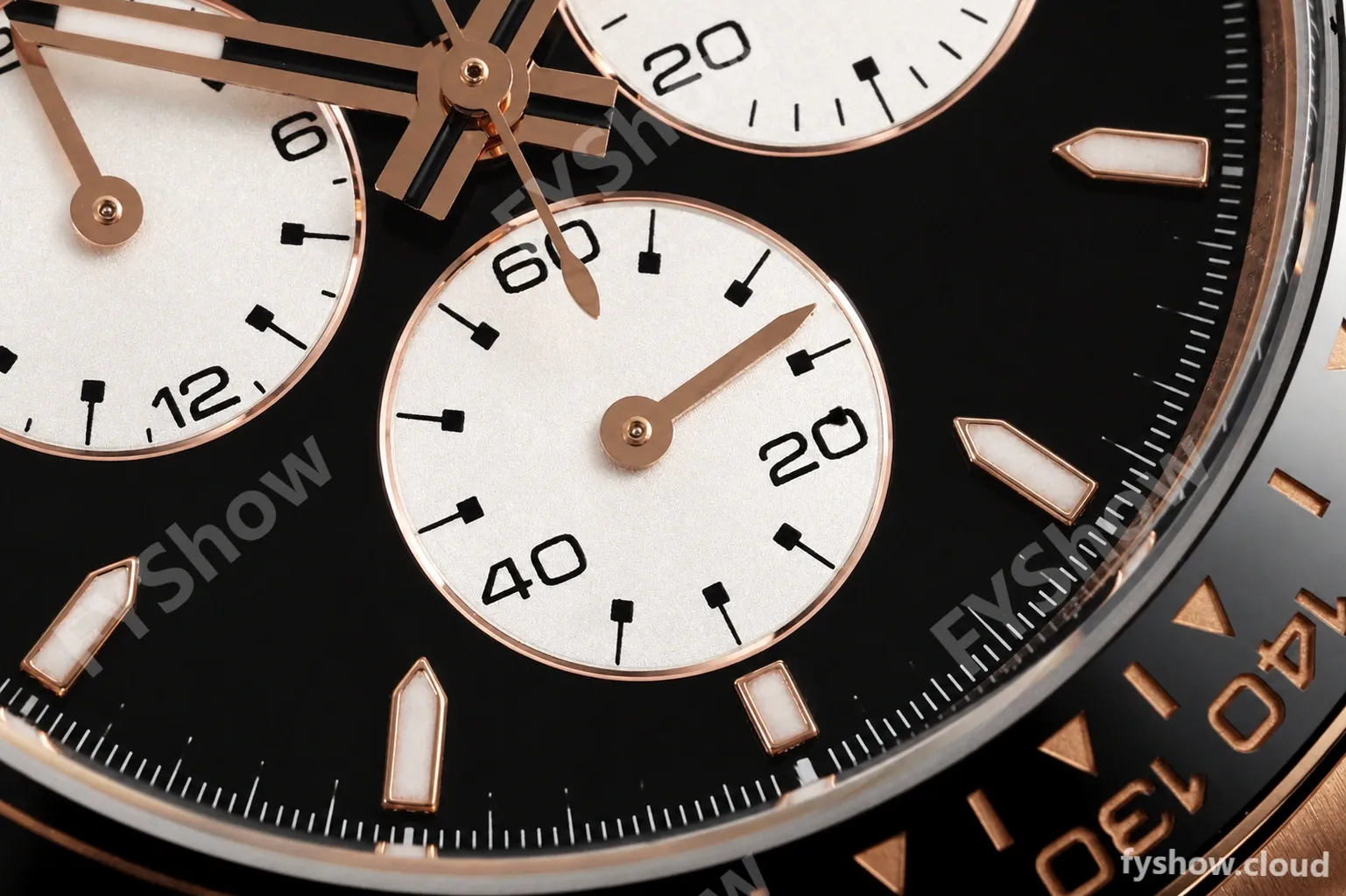 Rolex - Daytona 126525LN Le Mans 40mm 904L Gain Weight RG/RG Blk/Wht/Stk QF V9 SH4132 - Image 26