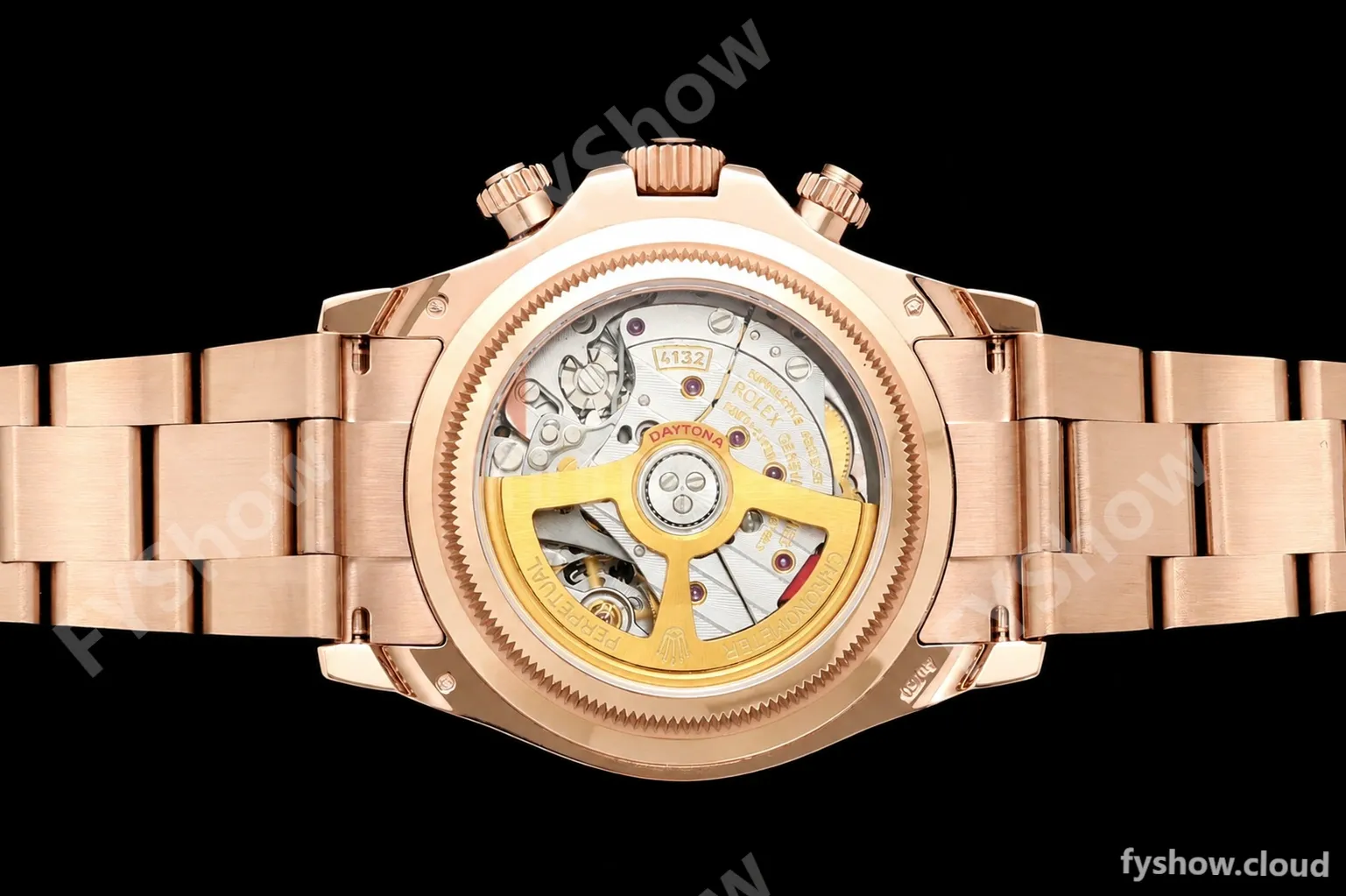 Rolex - Daytona 126525LN Le Mans 40mm 904L Gain Weight RG/RG Blk/Wht/Stk QF V9 SH4132 - Image 6