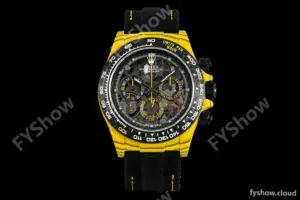 Rolex - Daytona DiW BumbleBee 40mm Yellow Carbon Fiber FC/NY Skeleton Dial DIWF DD4801