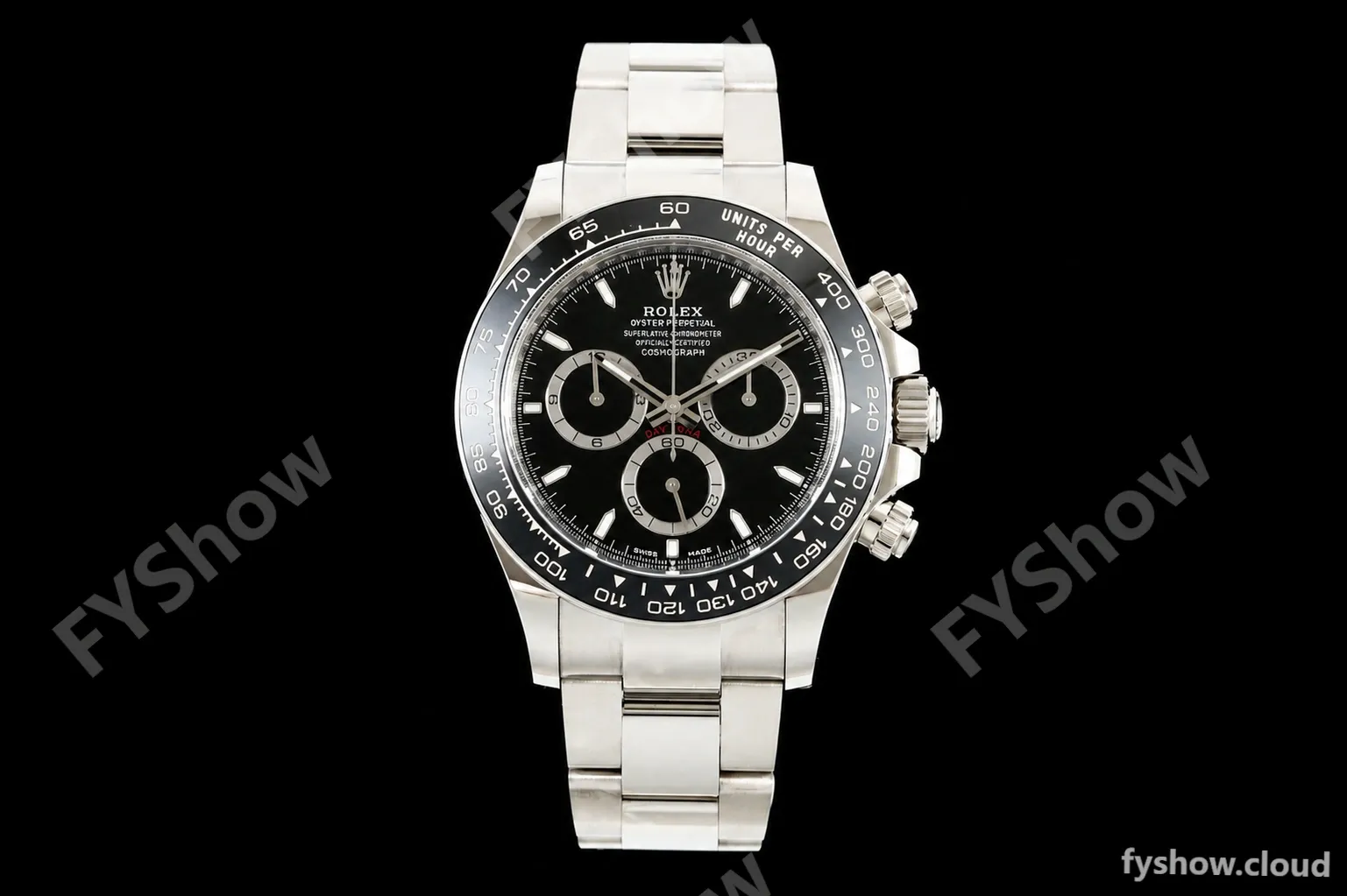 Rolex - Daytona 126500LN 40mm CER 904L SS/SS Black ARF SH4131
