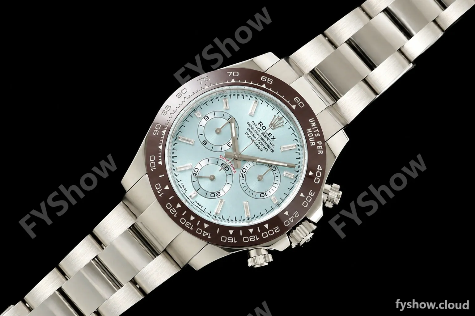 Rolex - Daytona 116506 Brn CER/SS I-Blu/Dia EWEF SH4130 - Image 27