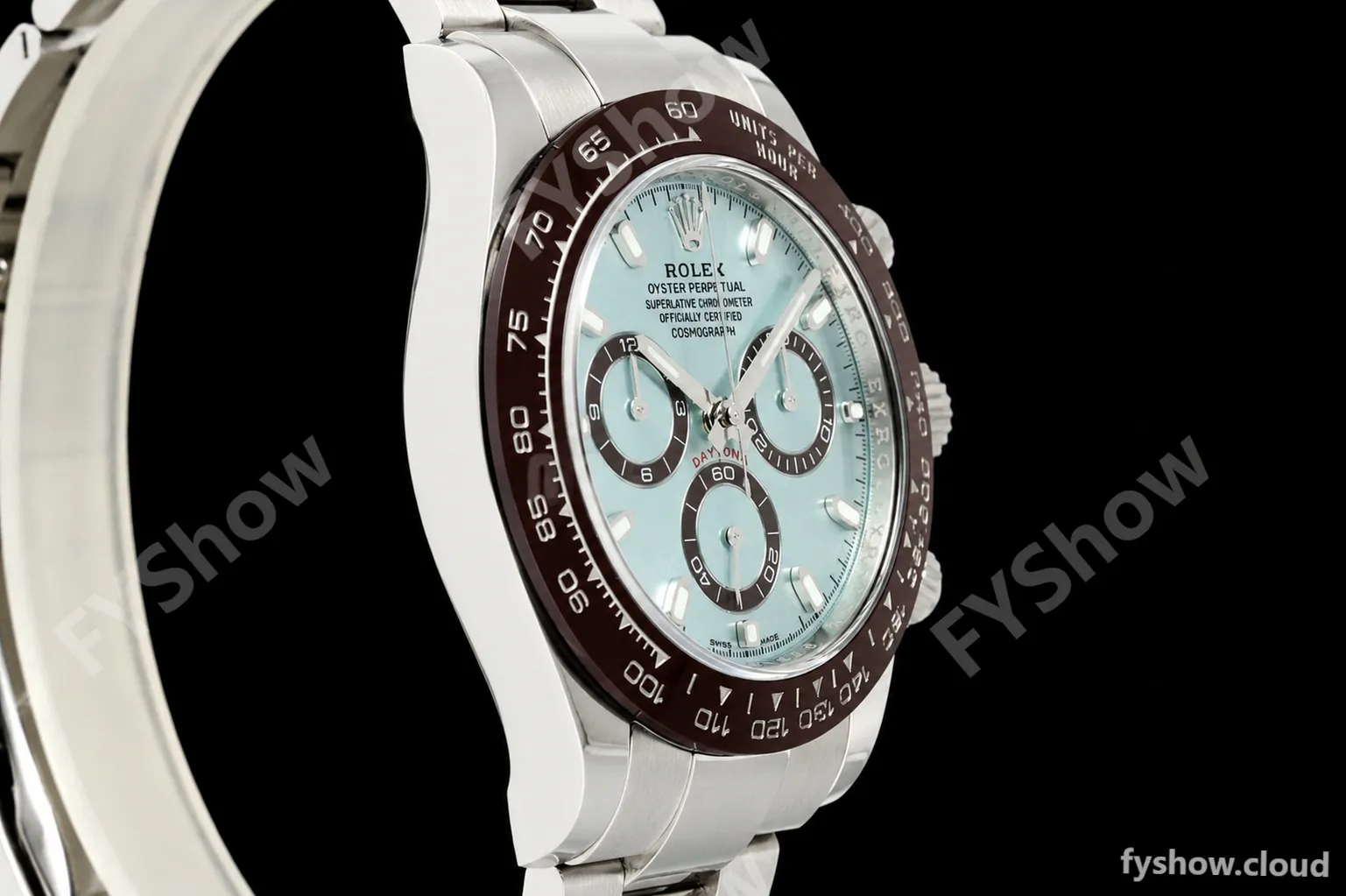Rolex - Daytona 116506 Brn CER/SS I-Blu/Stk EWEF SH4130 - Image 25