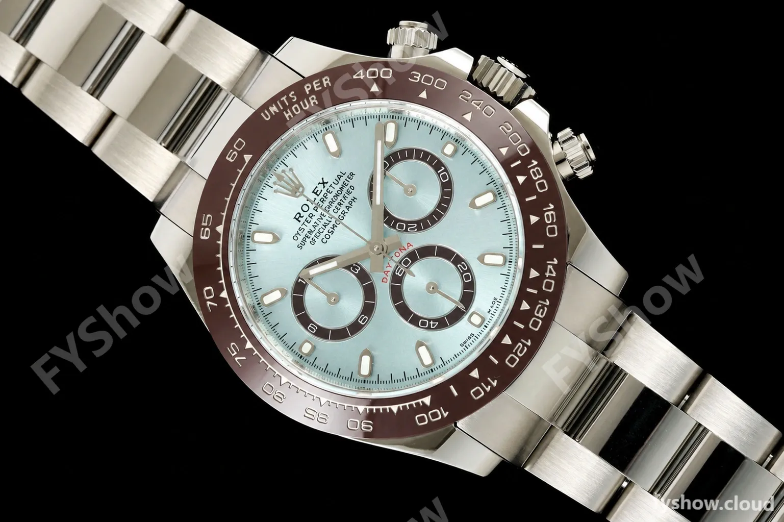 Rolex - Daytona 116506 Brn CER/SS I-Blu/Stk EWEF SH4130 - Image 28