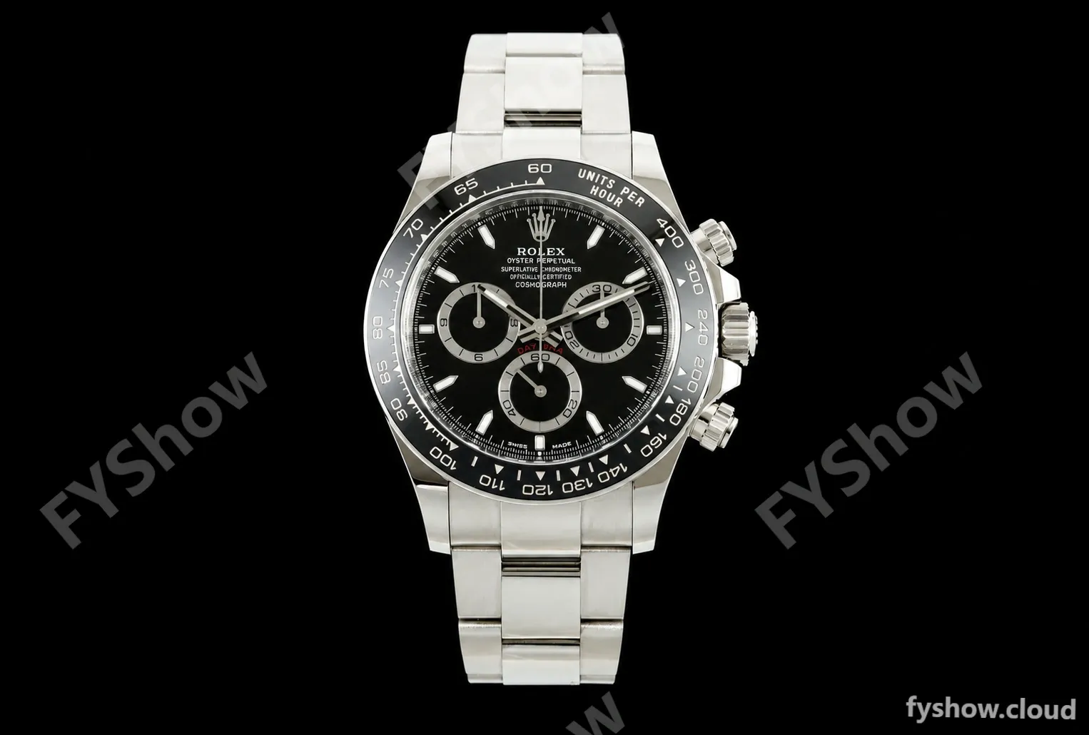 Rolex - Daytona 126500LN 40mm CER 904L SS/SS Black AR+F SH4131