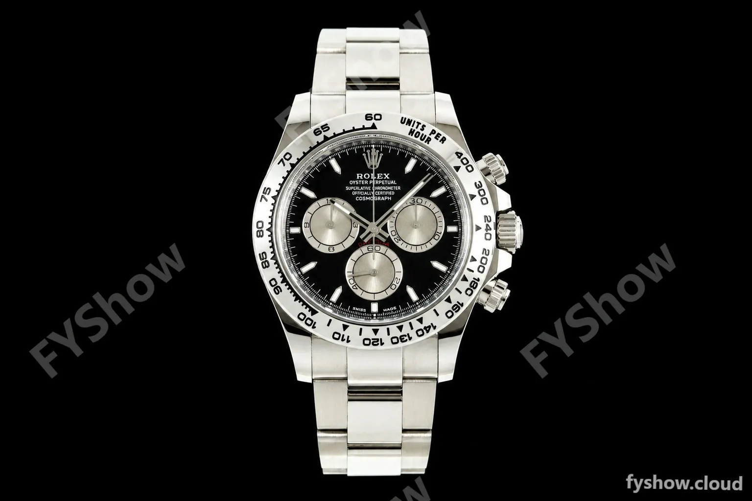 Rolex - Daytona 126509 40mm SS/SS Blk/Silv/Stk ARF SH4131