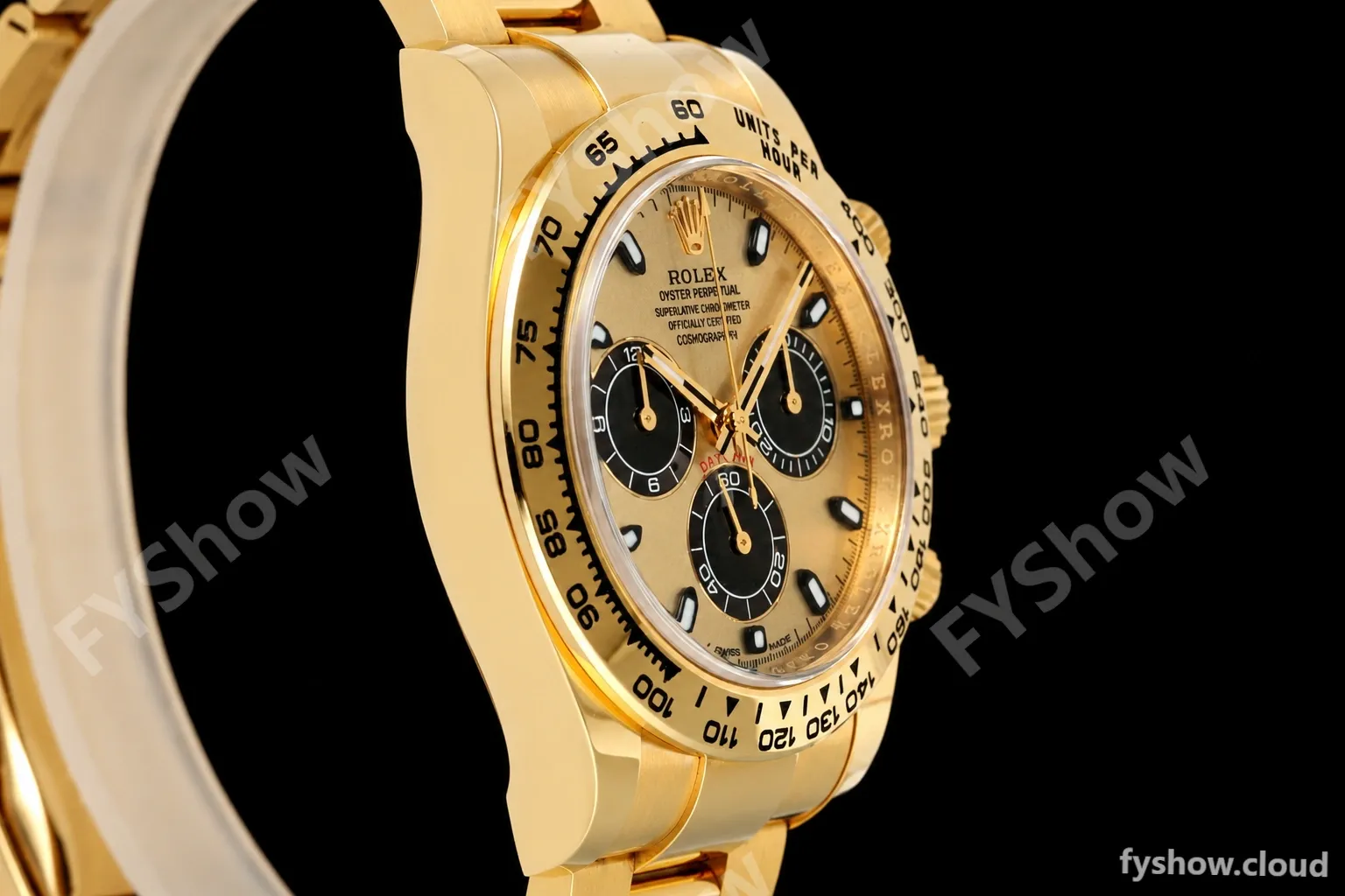 Rolex - Daytona 116508 40mm 904L YG/YG Gold/Blk/Stk ARF DD4131 - Image 2