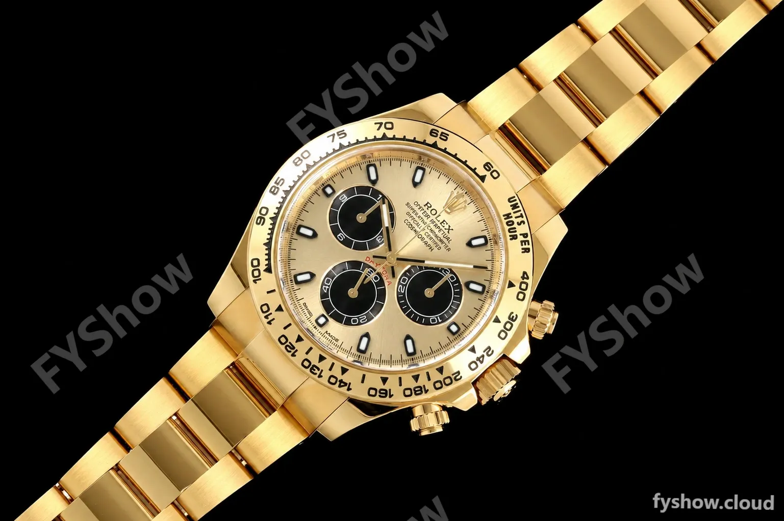 Rolex - Daytona 116508 40mm 904L YG/YG Gold/Blk/Stk ARF DD4131 - Image 25