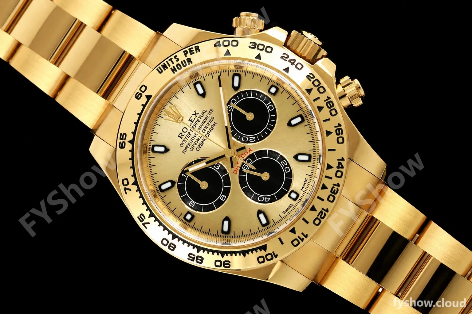 Rolex - Daytona 116508 40mm 904L YG/YG Gold/Blk/Stk ARF DD4131 - Image 26