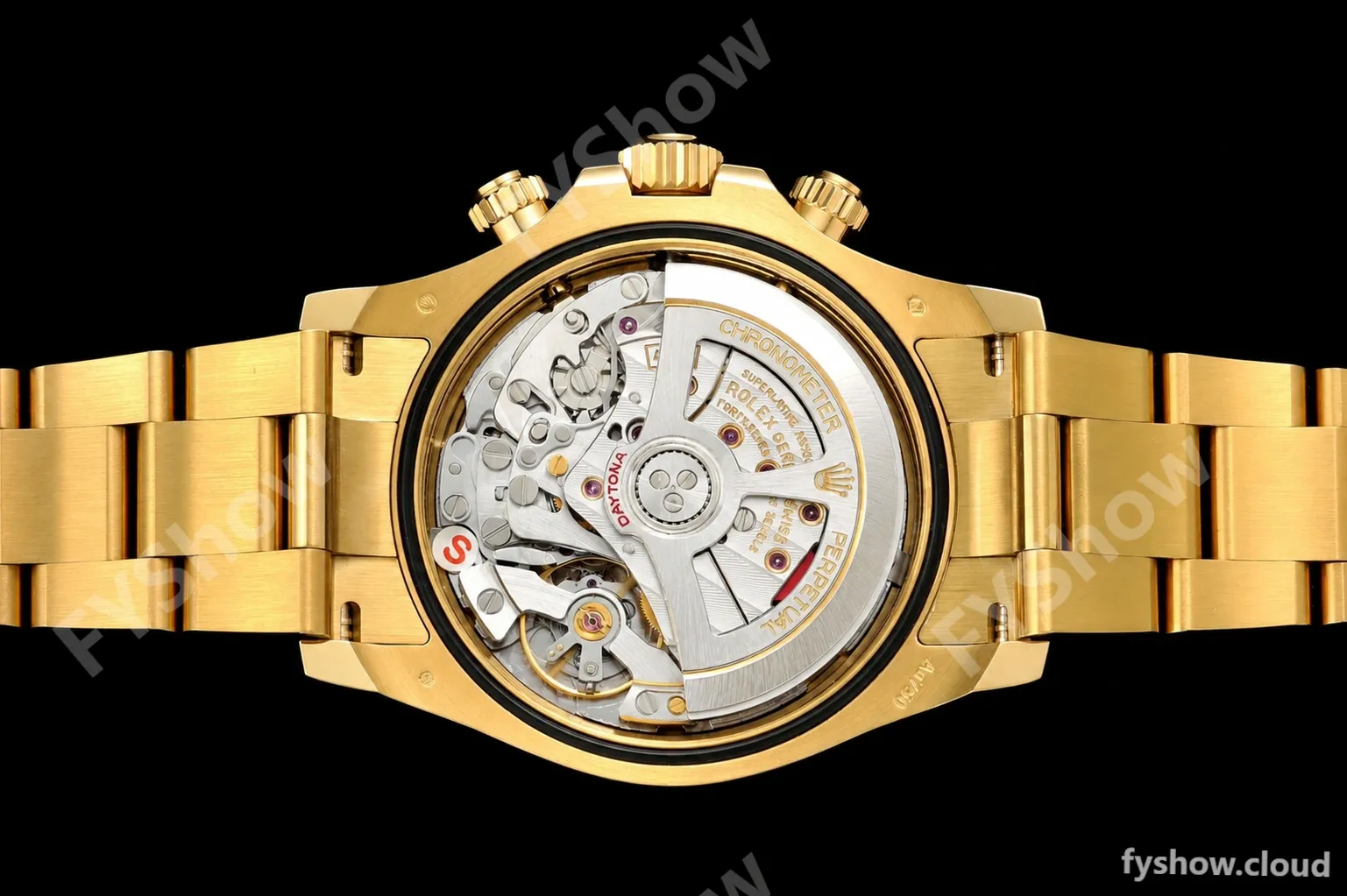 Rolex - Daytona 116508 40mm 904L YG/YG Gold/Blk/Stk ARF DD4131 - Image 9