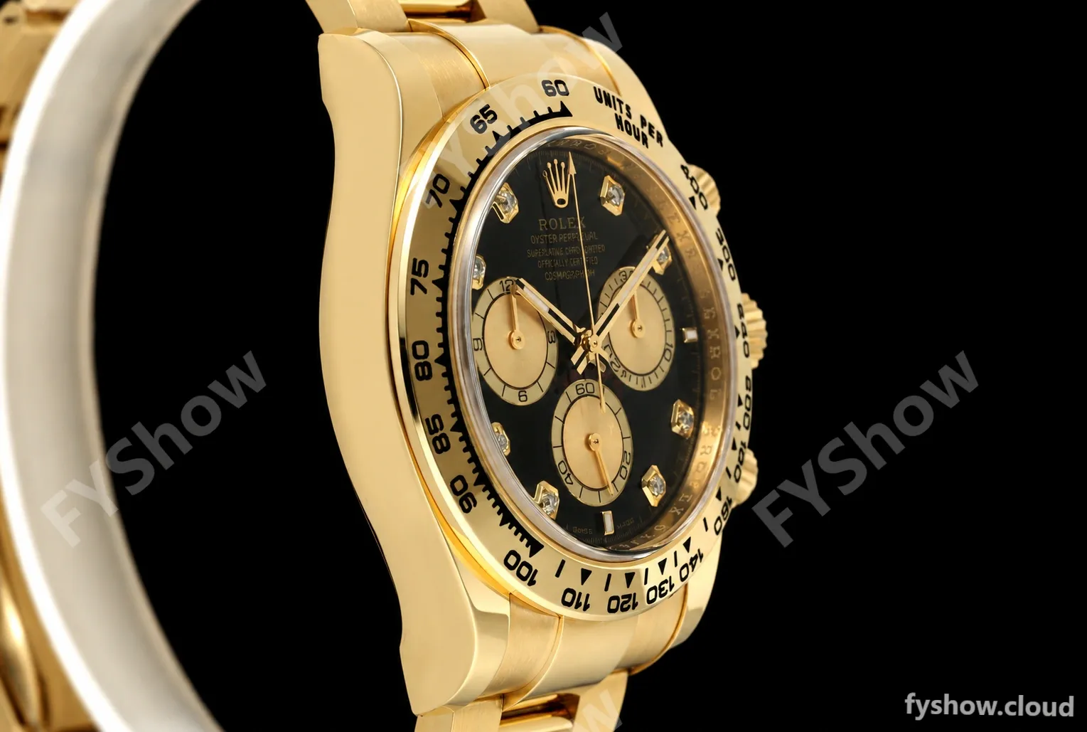 Rolex - Daytona 126508 40mm 904L YG/YG Blk/Gold/Dia ARF DD4131 - Image 2