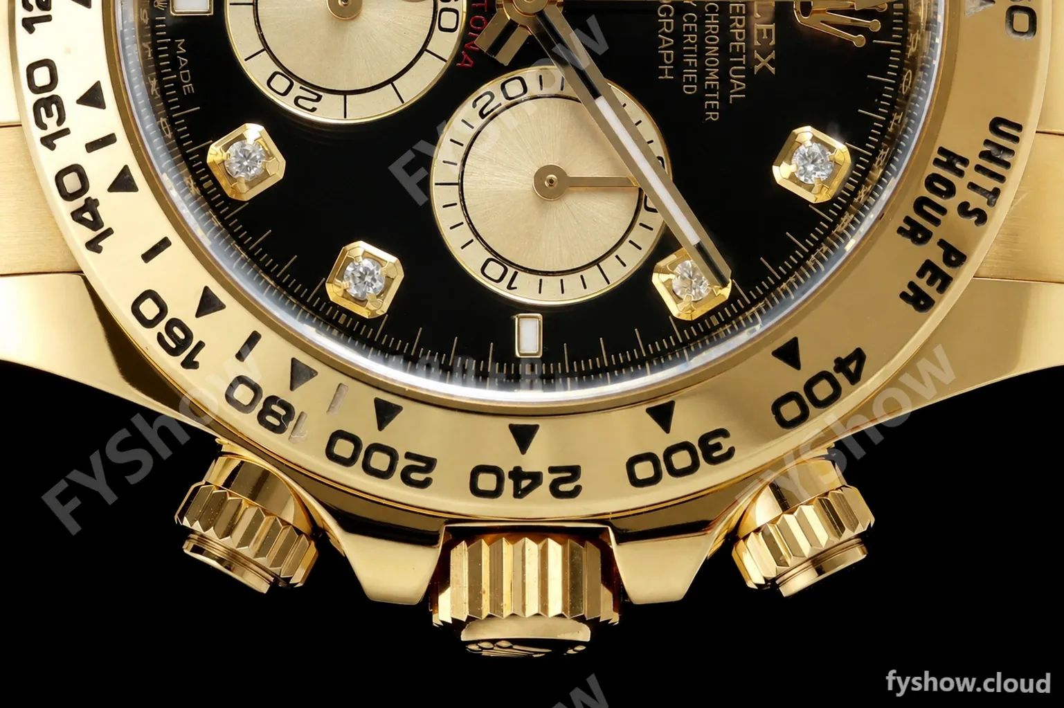 Rolex - Daytona 126508 40mm 904L YG/YG Blk/Gold/Dia ARF DD4131 - Image 3