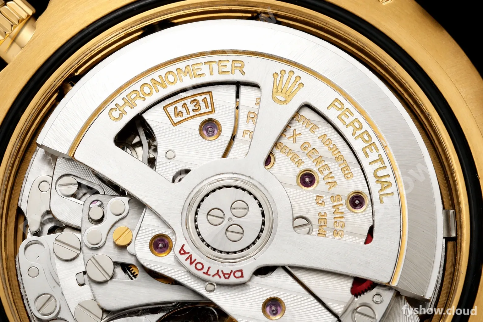 Rolex - Daytona 126518 40mm 904L Ceramic YG/RU Blk/Gold/Dia Clean SH4131 - Image 10