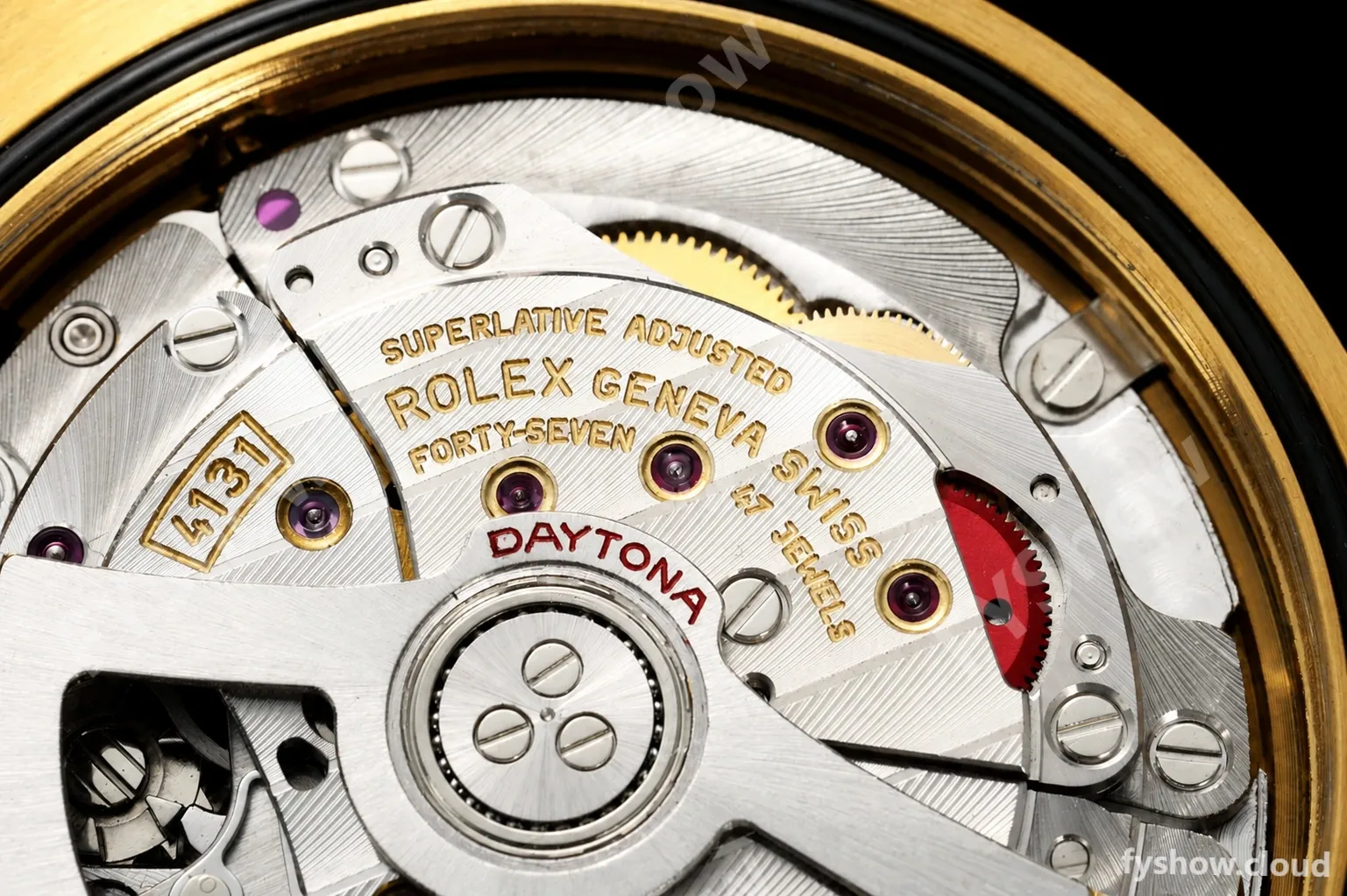 Rolex - Daytona 126518 40mm 904L Ceramic YG/RU Blk/Gold/Dia Clean SH4131 - Image 12