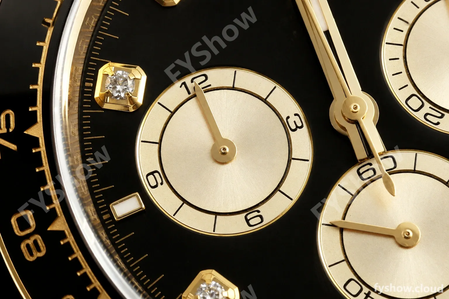 Rolex - Daytona 126518 40mm 904L Ceramic YG/RU Blk/Gold/Dia Clean SH4131 - Image 23