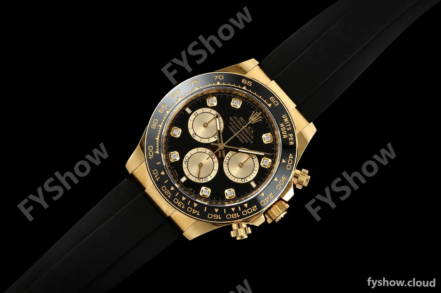 Rolex - Daytona 126518 40mm 904L Ceramic YG/RU Blk/Gold/Dia Clean SH4131 - Image 24