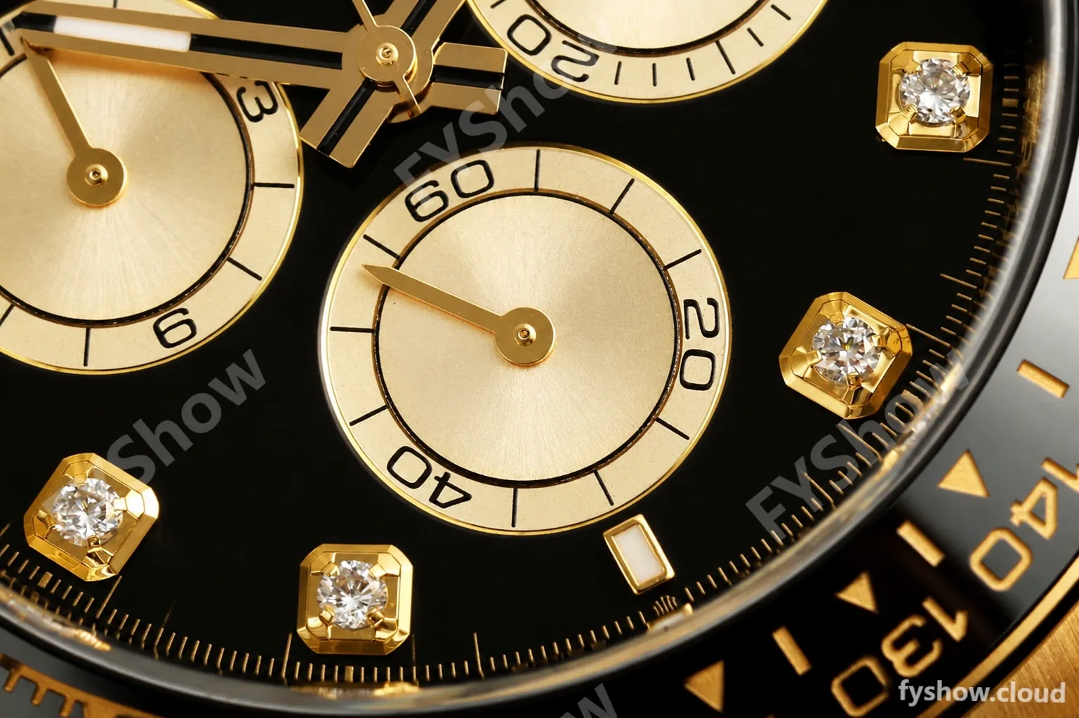 Rolex - Daytona 126518 40mm 904L Ceramic YG/RU Blk/Gold/Dia Clean SH4131 - Image 27