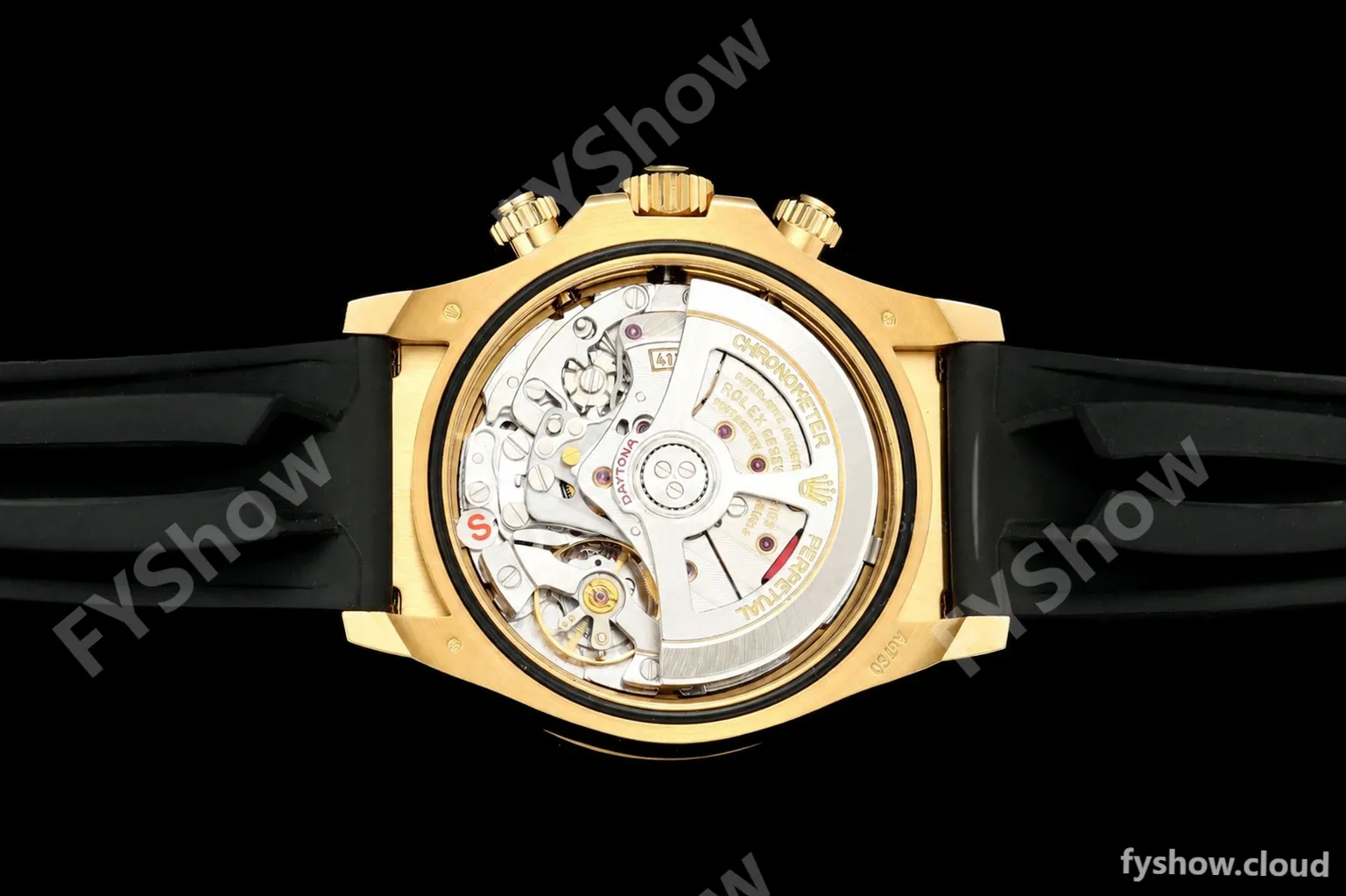Rolex - Daytona 126518 40mm 904L Ceramic YG/RU Blk/Gold/Dia Clean SH4131 - Image 7