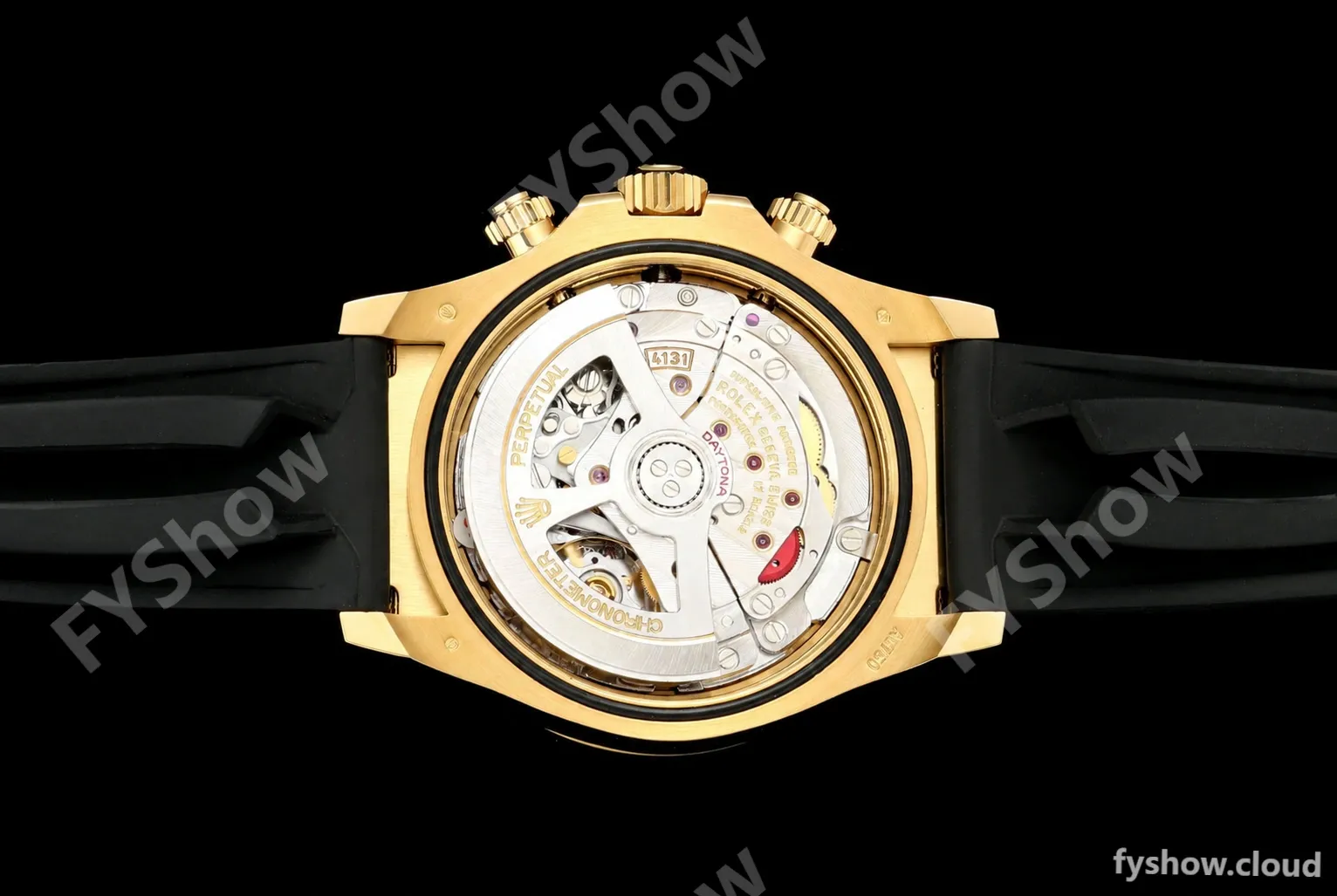 Rolex - Daytona 126518 40mm 904L Ceramic YG/RU Blk/Gold/Dia Clean SH4131 - Image 8