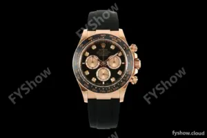 Rolex - Daytona 126515LN 40mm 904L Ceramic RG/RU Black/Dia ARF DD4131