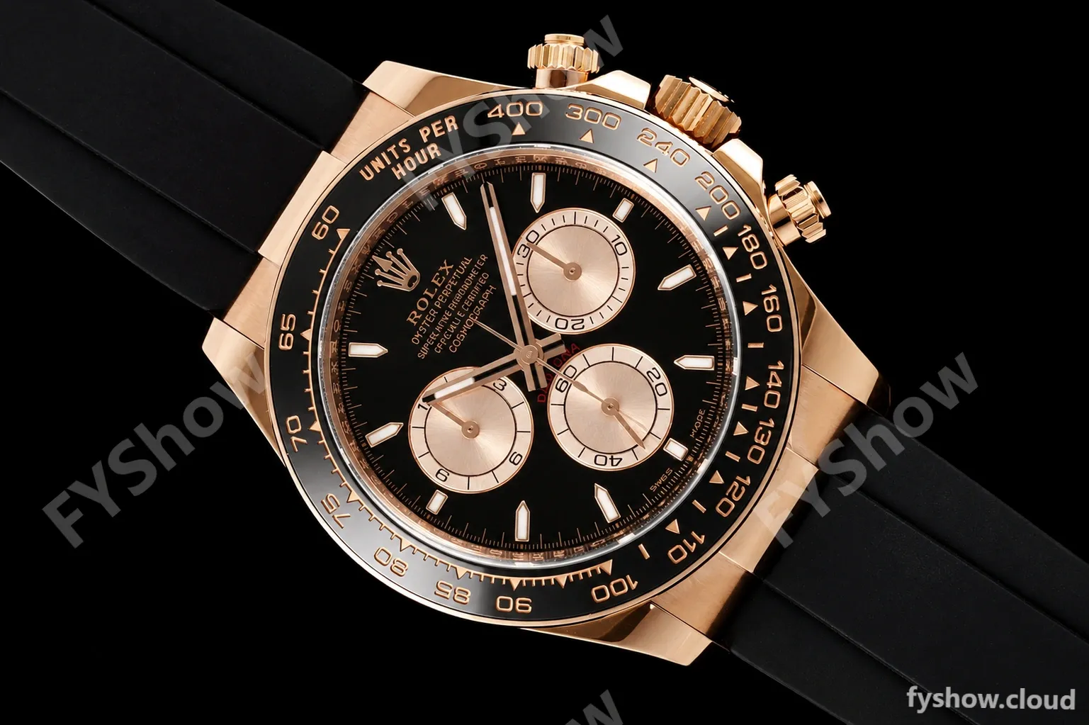 Rolex - Daytona 126515LN 40mm 904L Ceramic RG/RU Black/Stk ARF DD4131 - Image 25