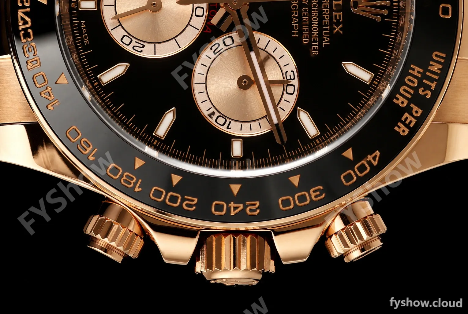 Rolex - Daytona 126515LN 40mm 904L Ceramic RG/RU Black/Stk ARF DD4131 - Image 3