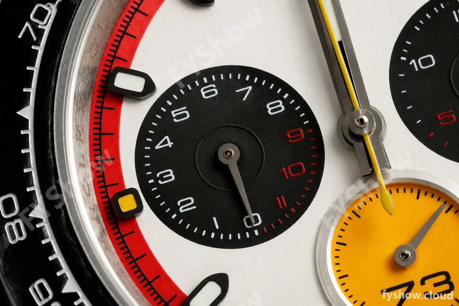 Rolex - Daytona 40mm DiW Ferrari Edition RT White Carbon Fiber FC/NY Red/Blk/Yelw White Dial DIWF DD4801 - Image 11