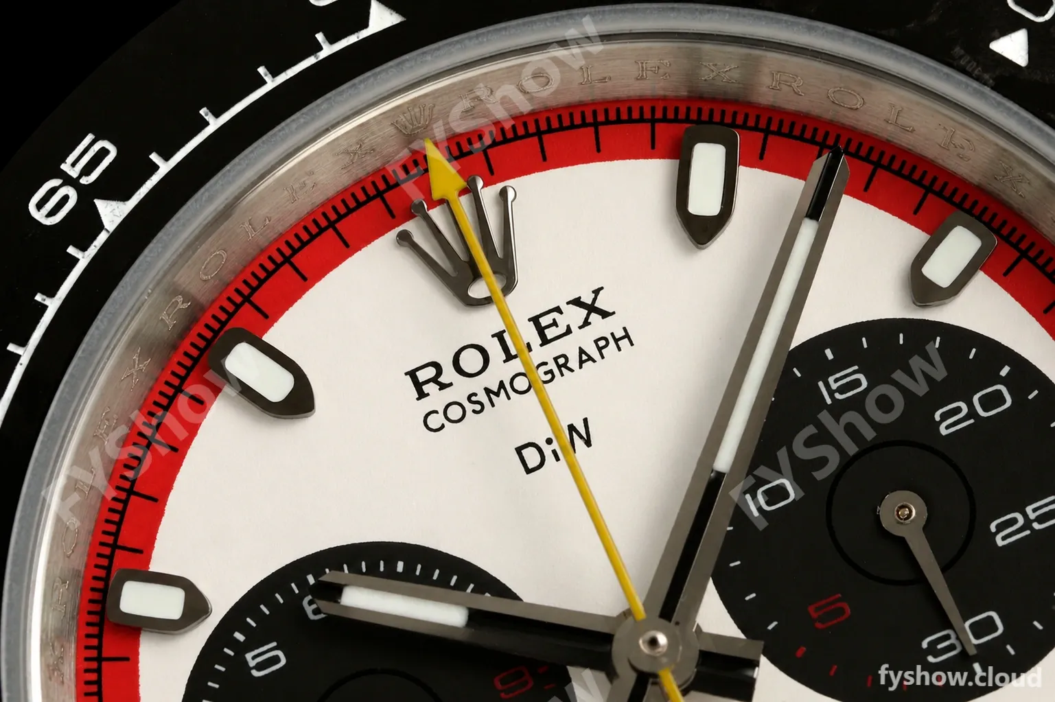 Rolex - Daytona 40mm DiW Ferrari Edition RT White Carbon Fiber FC/NY Red/Blk/Yelw White Dial DIWF DD4801 - Image 15
