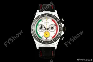 Rolex - Daytona 40mm DiW Ferrari Edition White Carbon Fiber FC/NY Red/Grn/Yelw White Dial DIWF DD4801