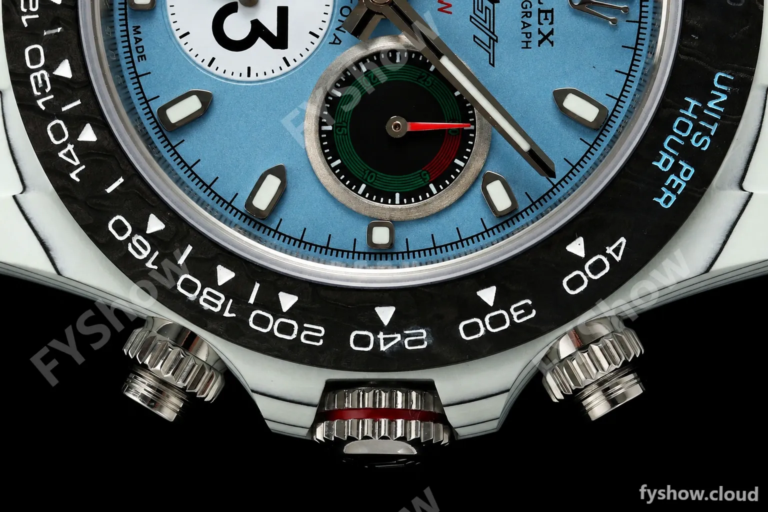 Rolex - Daytona 40mm DiW Porsche 911 S/T White Carbon Fiber FC/NY Blue Dial DIWF DD4801 - Image 11