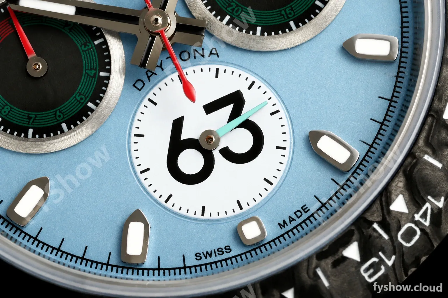 Rolex - Daytona 40mm DiW Porsche 911 S/T White Carbon Fiber FC/NY Blue Dial DIWF DD4801 - Image 16
