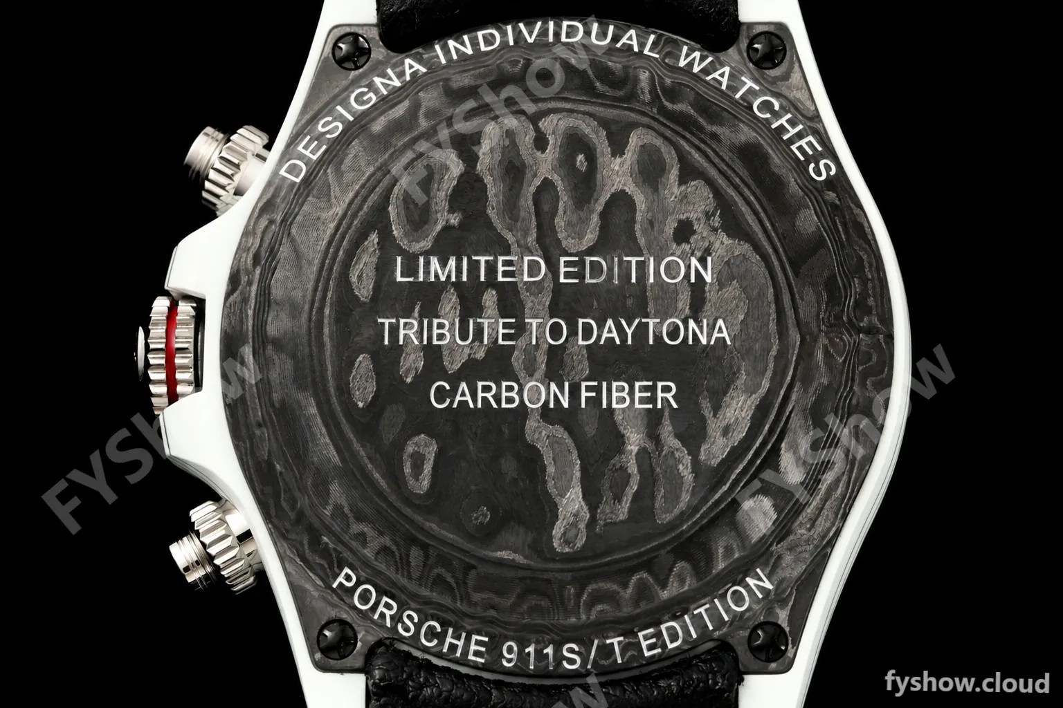 Rolex - Daytona 40mm DiW Porsche 911 S/T White Carbon Fiber FC/NY Blue Dial DIWF DD4801 - Image 6