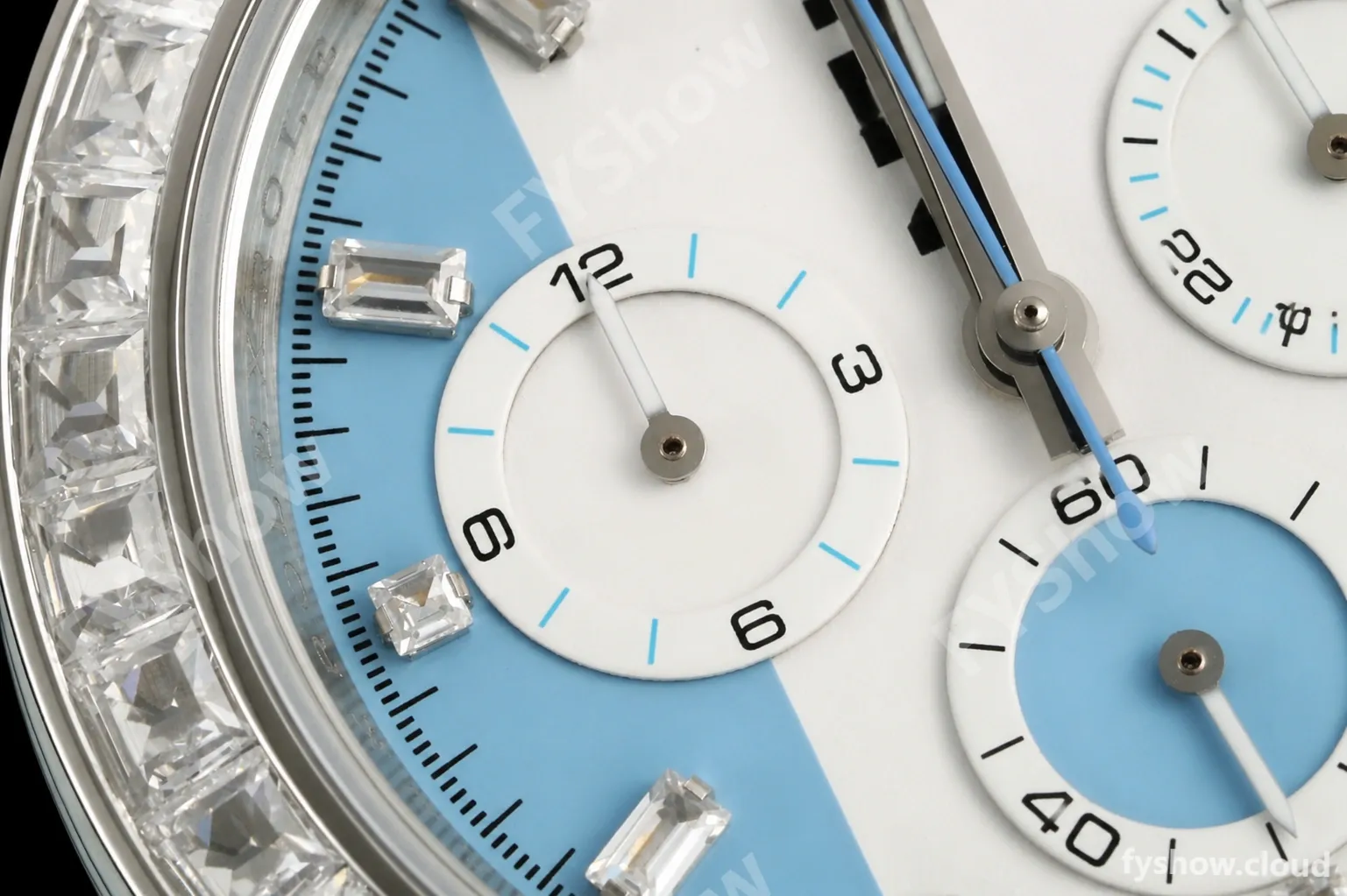 Rolex - Daytona 40mm DiW Leandro Paredes White Carbon Fiber FC/DIA/NY Baby Blue Dial DIWF DD4801 - Image 10