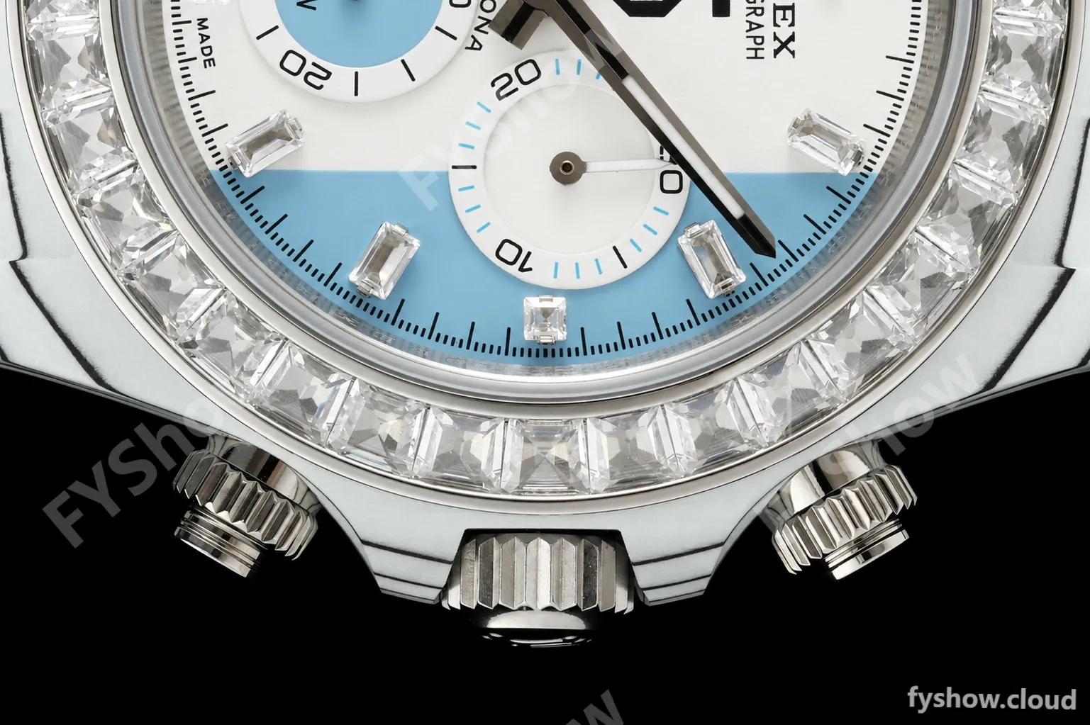 Rolex - Daytona 40mm DiW Leandro Paredes White Carbon Fiber FC/DIA/NY Baby Blue Dial DIWF DD4801 - Image 15