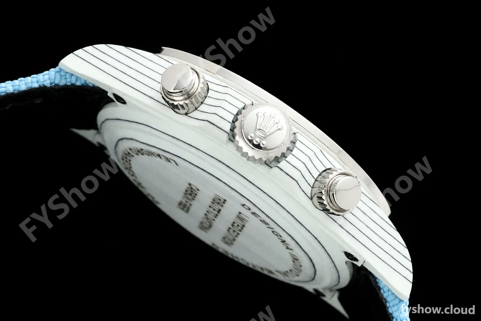 Rolex - Daytona 40mm DiW Leandro Paredes White Carbon Fiber FC/DIA/NY Baby Blue Dial DIWF DD4801 - Image 2