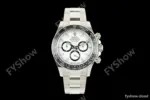Rolex - Daytona 126500LN 40mm CER 904L SS/SS White Clean Plus DD4131