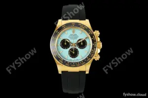 Daytona 126518LN 40mm Gain Weight CER/YG/RU Blu/Blk/Stk Turquoise Dial ARF DD4131