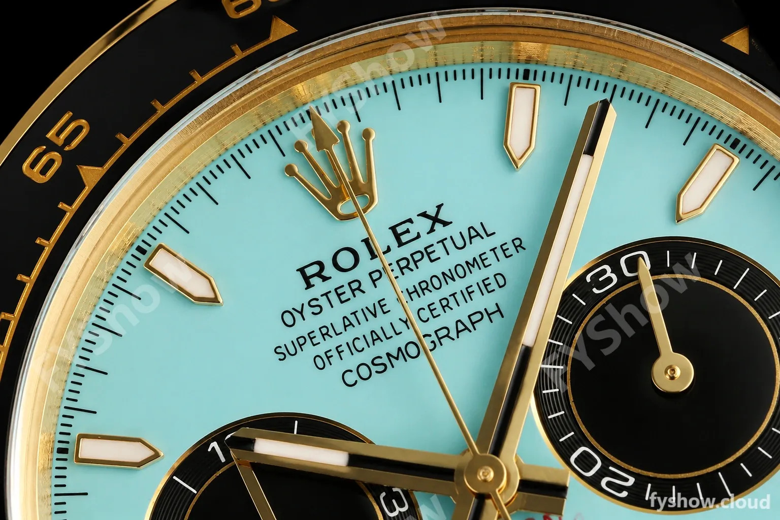 Daytona 126518LN 40mm Gain Weight CER/YG/RU Blu/Blk/Stk Turquoise Dial ARF DD4131 - Image 21