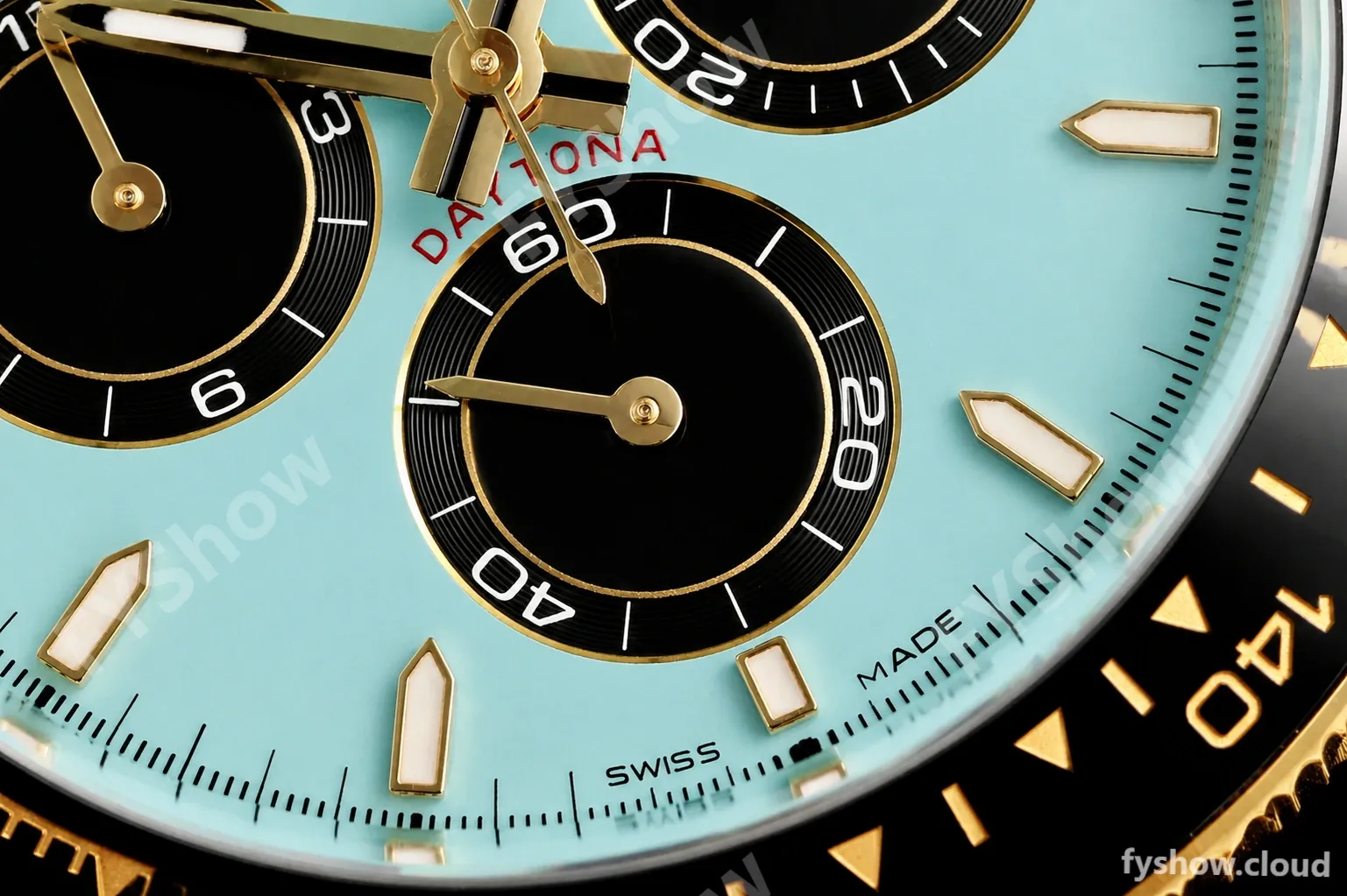 Daytona 126518LN 40mm Gain Weight CER/YG/RU Blu/Blk/Stk Turquoise Dial ARF DD4131 - Image 22