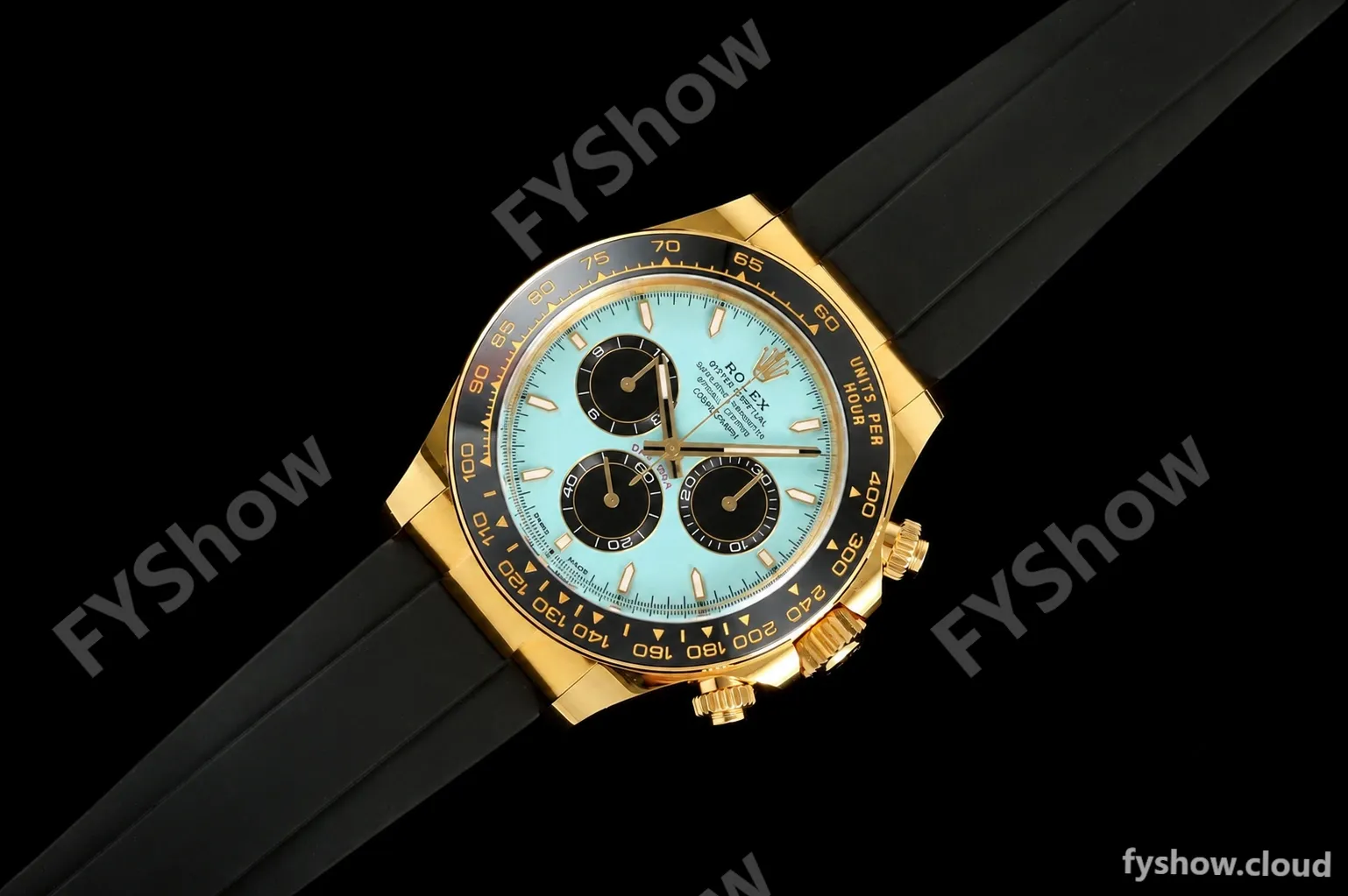 Daytona 126518LN 40mm Gain Weight CER/YG/RU Blu/Blk/Stk Turquoise Dial ARF DD4131 - Image 23