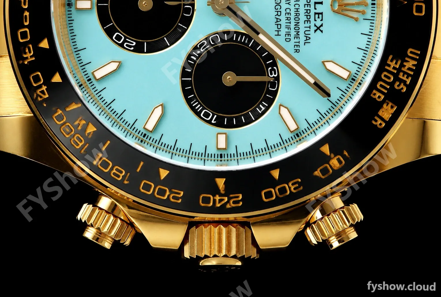 Daytona 126518LN 40mm Gain Weight CER/YG/RU Blu/Blk/Stk Turquoise Dial ARF DD4131 - Image 25