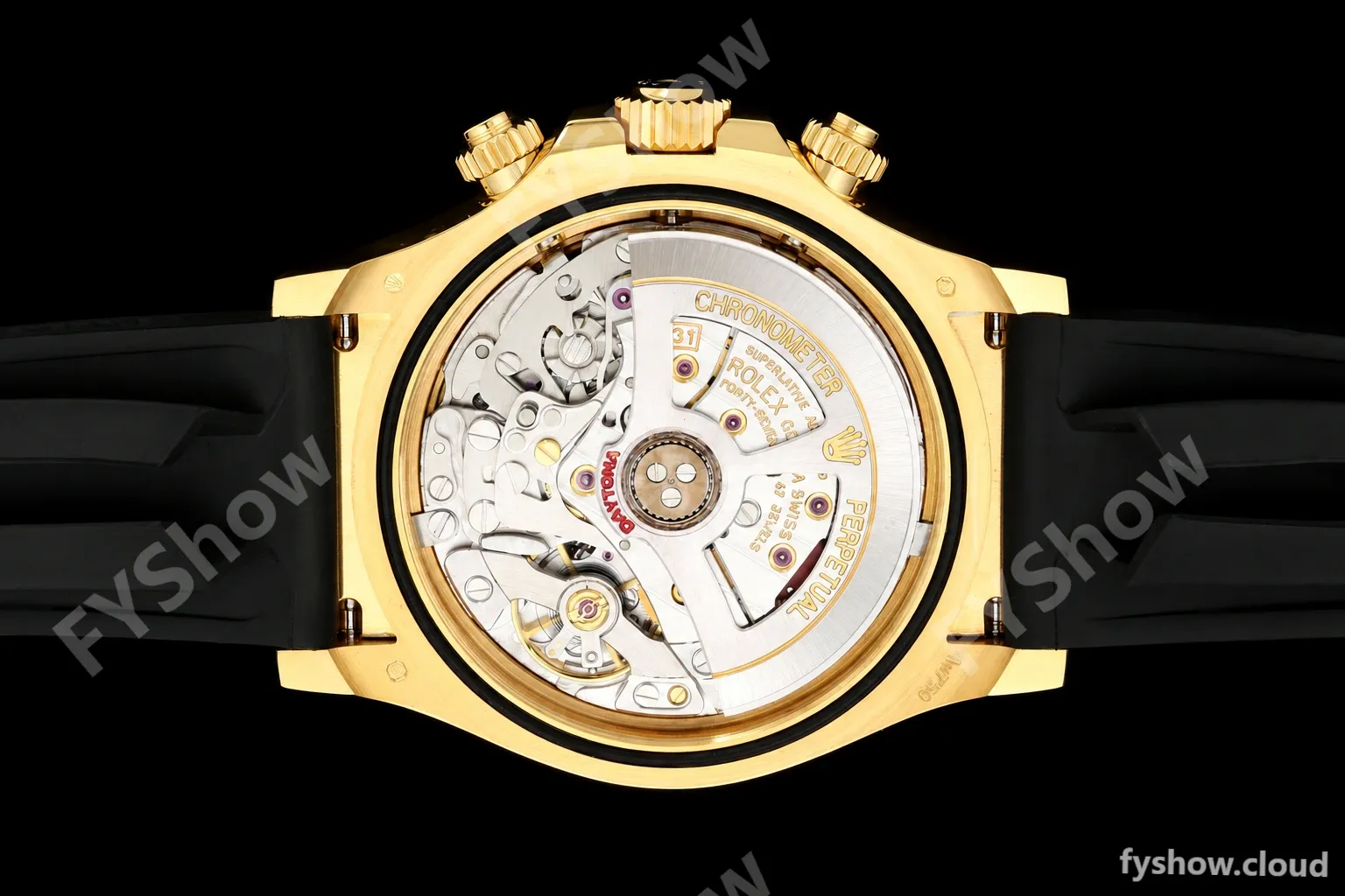 Daytona 126518LN 40mm Gain Weight CER/YG/RU Blu/Blk/Stk Turquoise Dial ARF DD4131 - Image 5