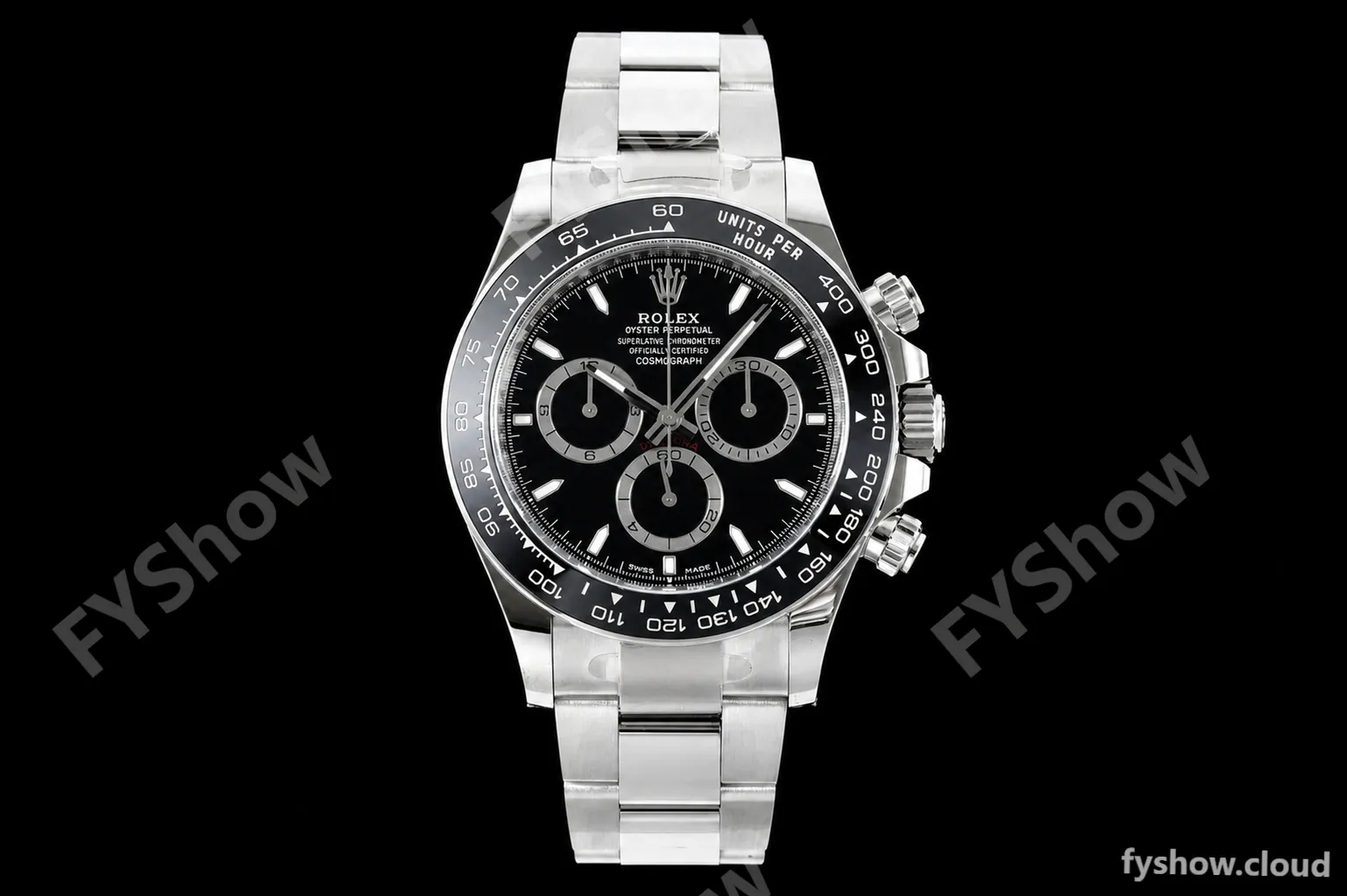 Rolex - Daytona 126500LN 40mm CER 904L SS/SS Black ARF DD4131