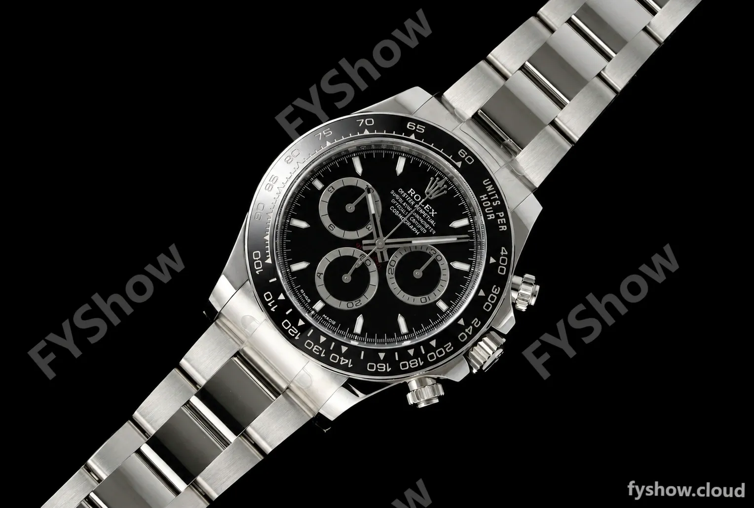 Rolex - Daytona 126500LN 40mm CER 904L SS/SS Black ARF DD4131 - Image 3