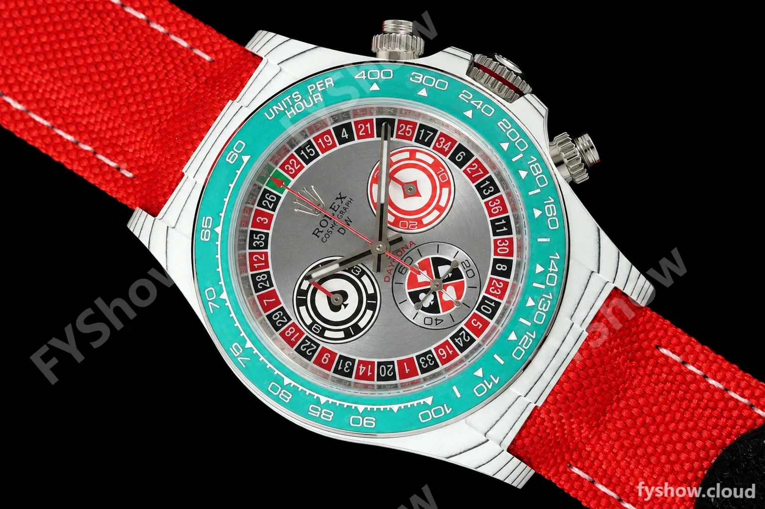 Rolex - Daytona 40mm DiW Lucky Player QF White Carbon Fiber FC/NY Grey Dial DIWF DD4801 - Image 16