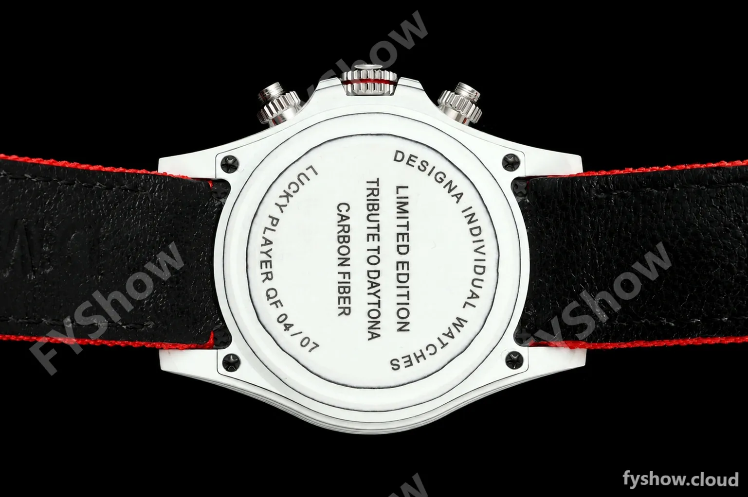 Rolex - Daytona 40mm DiW Lucky Player QF White Carbon Fiber FC/NY Grey Dial DIWF DD4801 - Image 5