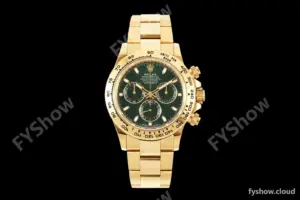 Rolex - Daytona 116508 Gain Weight 40mm 904L YG/YG Grn/Stk VSF DD4130