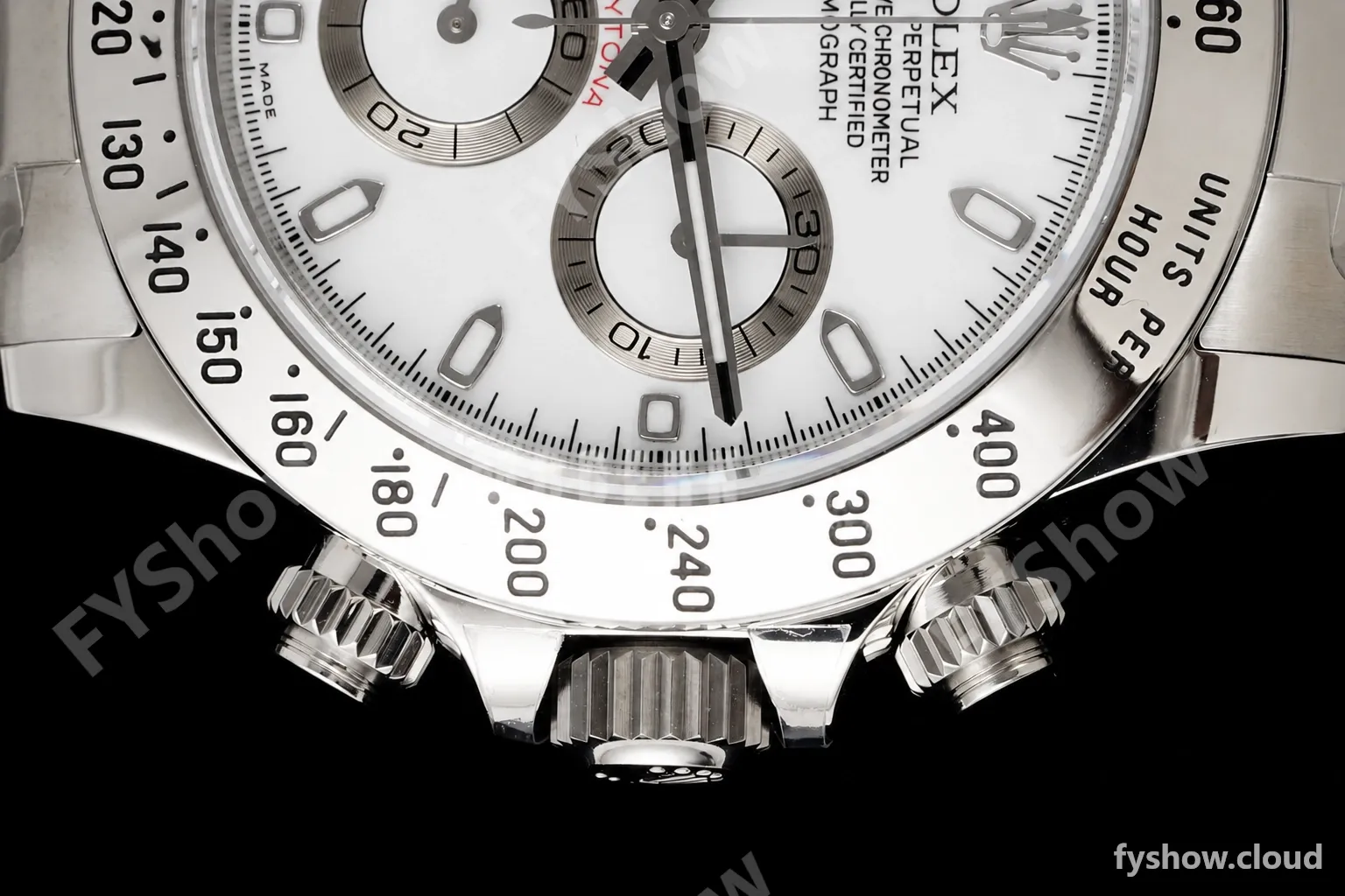 Rolex - Daytona 116520 40mm 904L SS/SS Wht/Stk VSF DD4130 - Image 8